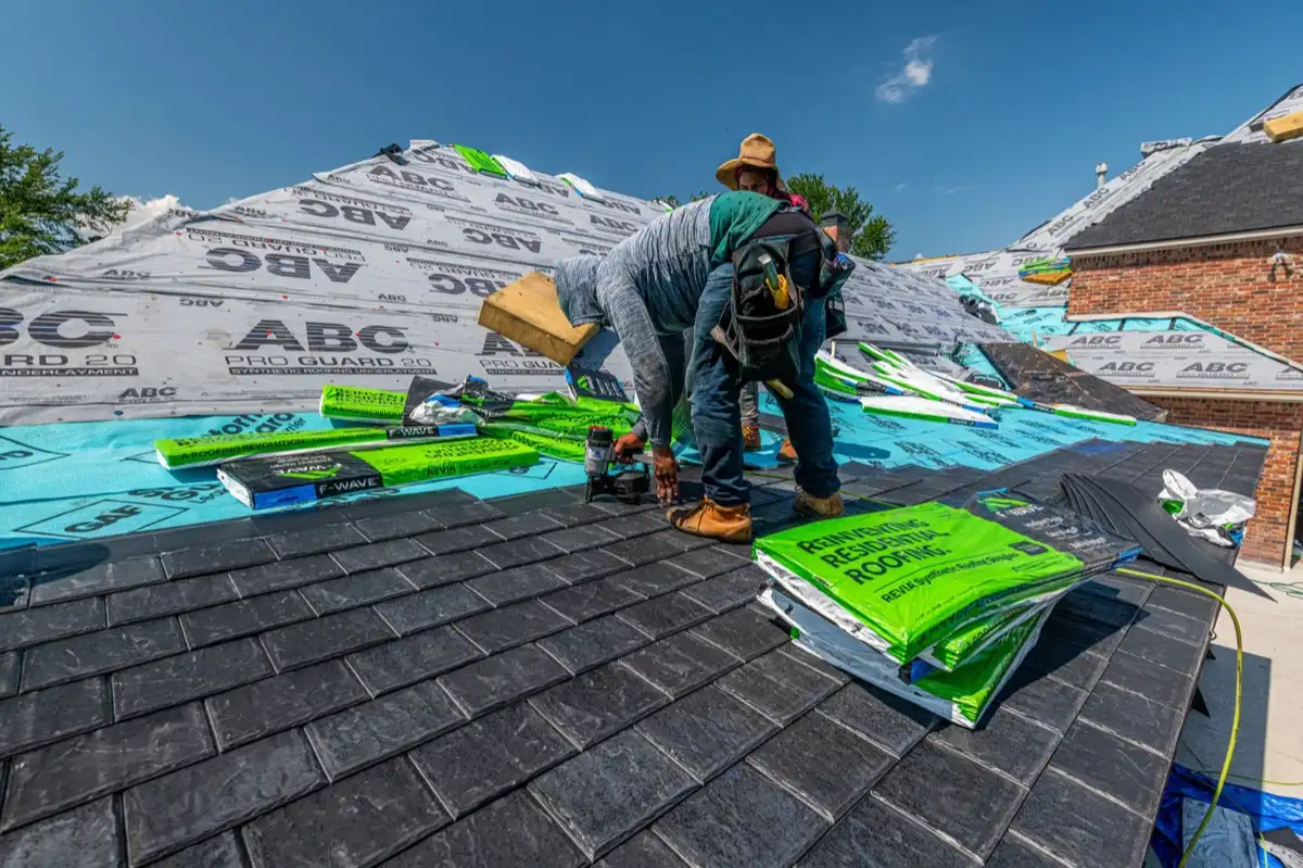 roofing project in Cary, NC — 2