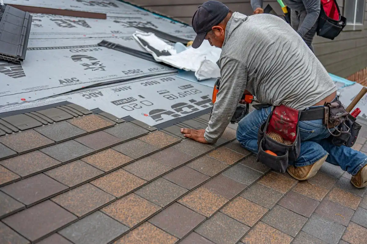 Wind Damage Roof Repair in Cary, NC
